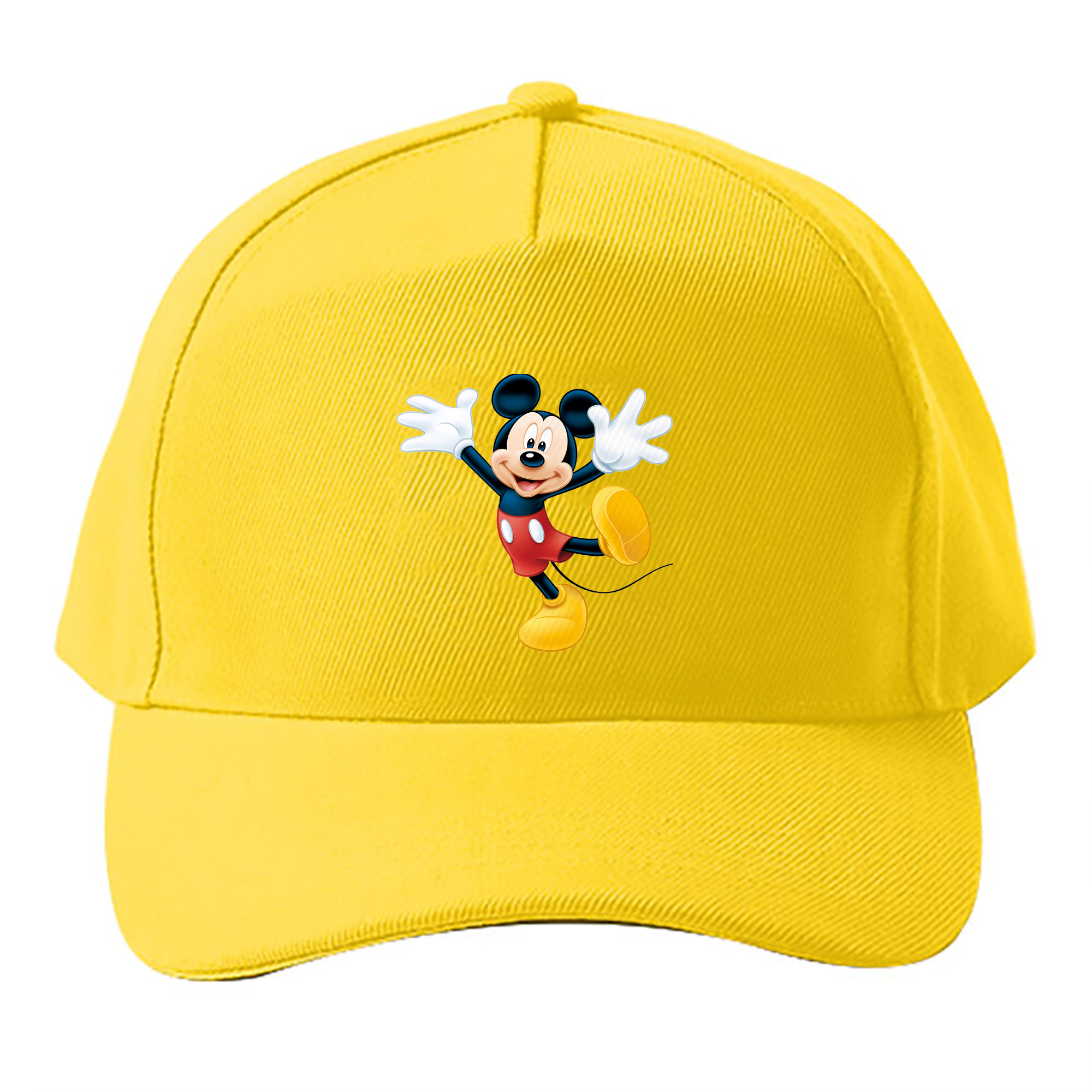 （画像用） ミッキーマウス Mickey Mouse ベースボールキャップ 綿100％ 男女兼用 帽子 スポーツ